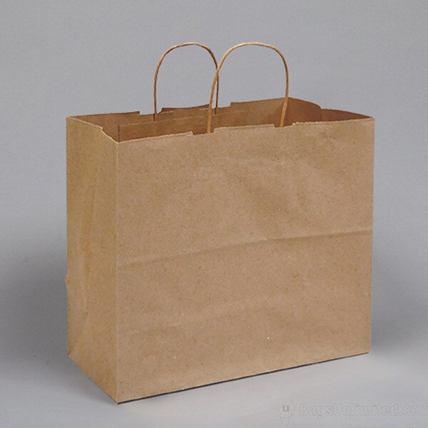 Natural Kraft Paper Shopping Bags w